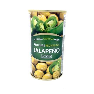 3 er Oliven Set gefllt mit Paprika, Zitronen und Jalapeno 3 x 350g