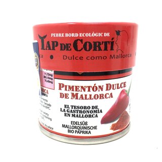3er Set Tap de Corti Pimenton Dulce de Mallorca Edelses mallorquinisches Paprikapulver aus Mallorca