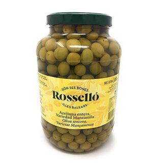 Eingelegte Oliven Manzanilla 4200g aus Mallorca - Rosello