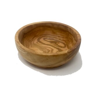 Bowl 11x5cm olive wood hand made in Mallorca Dip Bowl Snack Bowl Nibble Bowl