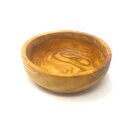 Bowl 15x5cm made of olive wood handmade on Mallorca fruit...