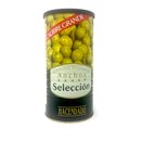Grüne Oliven gefüllt mit Sardellencreme Manzanilla Snack...