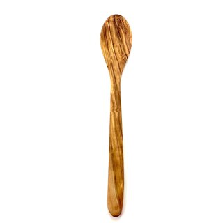 Wooden spoon 31 cm made of olive wood handmade on Mallorca extra long soup spoon sauce spoon