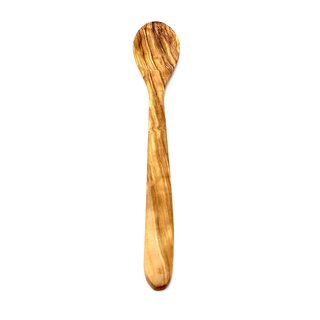 Wooden spoon 31 cm made of olive wood handmade on Mallorca extra long soup spoon sauce spoon