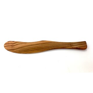 Butter knife 18cm made of olive wood handmade in Mallorca unique