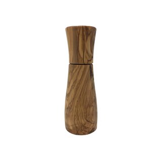 Pepper mill 16x5cm made of olive wood hand made in Mallorca salt mill ceramic grinder salt mill spice mill